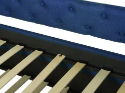 Letto estraibile Tessuto LIBOURNE 80 x 200 cm Blu marino