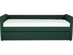 Letto estraibile Tessuto LIBOURNE 80 x 200 cm Verde scuro