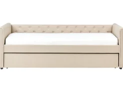 Letto estraibile Tessuto LIBOURNE 90 x 200 cm Beige