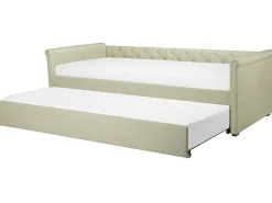 Letto estraibile Tessuto LIBOURNE 80 x 200 cm Beige