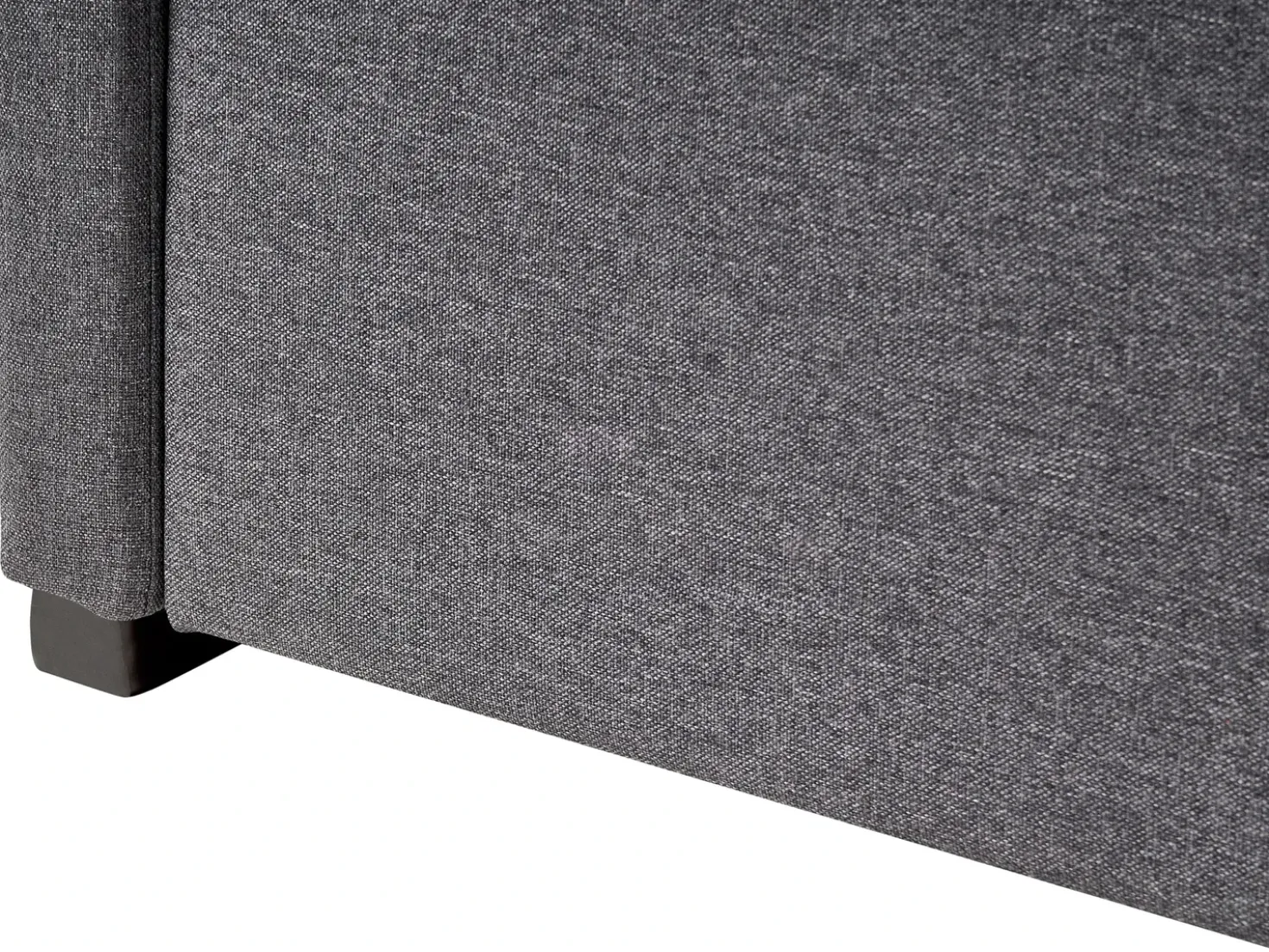 Letto estraibile Tessuto MARMANDE 90 x 200 cm Grigio scuro