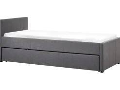 Letto estraibile Tessuto MARMANDE 90 x 200 cm Grigio scuro