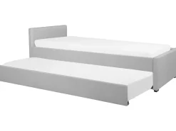 Letto estraibile Tessuto MARMANDE 80 x 200 cm Grigio chiaro