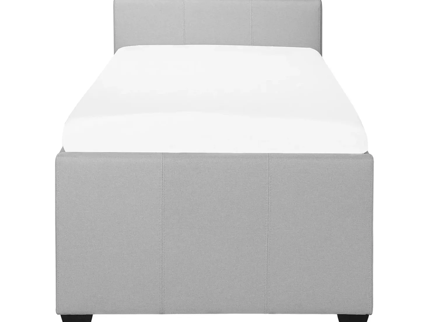 Letto estraibile Tessuto MARMANDE 80 x 200 cm Grigio chiaro