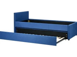 Letto estraibile Tessuto MARMANDE 90 x 200 cm Blu marino