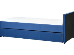 Letto estraibile Tessuto MARMANDE 90 x 200 cm Blu marino