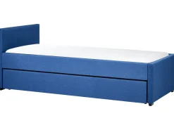 Letto estraibile Tessuto MARMANDE 90 x 200 cm Blu marino
