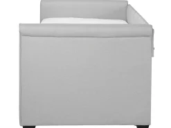 Letto estraibile Tessuto LIBOURNE 80 x 200 cm Grigio chiaro