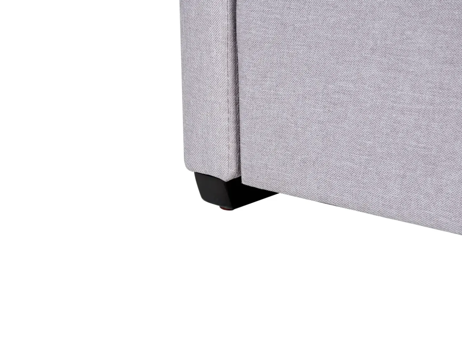 Letto estraibile Tessuto MARMANDE 90 x 200 cm Grigio chiaro