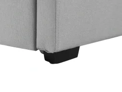 Letto estraibile Tessuto MARMANDE 90 x 200 cm Grigio chiaro