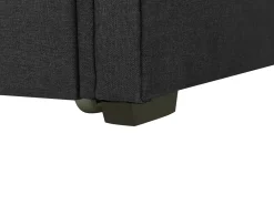 Letto estraibile Tessuto LIBOURNE 80 x 200 cm Grigio scuro