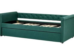 Letto estraibile Tessuto LIBOURNE 90 x 200 cm Verde scuro