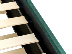 Letto estraibile Tessuto LIBOURNE 90 x 200 cm Verde scuro