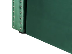 Letto estraibile Velluto GASSIN 90 x 200 cm Verde smeraldo