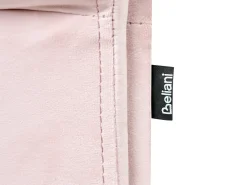 Letto estraibile Velluto LIBOURNE 90 x 200 cm Rosa pastello