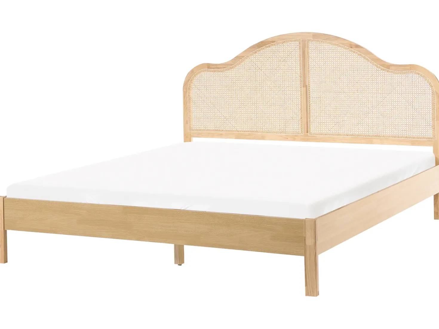 Letto HOUNOUX 180 x 200 cm Marrone chiaro