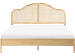 Letto HOUNOUX 180 x 200 cm Marrone chiaro