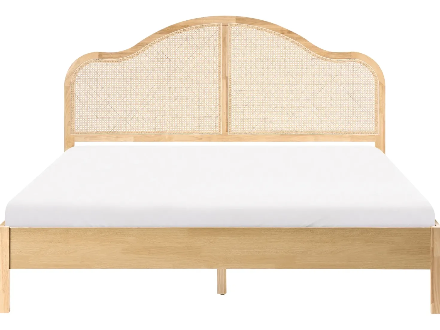 Letto HOUNOUX 180 x 200 cm Marrone chiaro