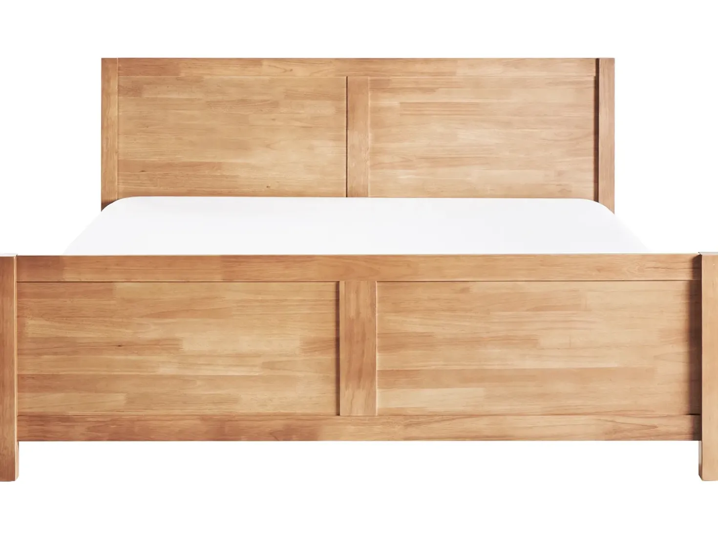 Letto Legno CHAMPAGNAT 180 x 200 cm Marrone chiaro