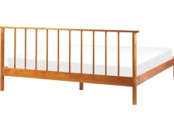 Letto Legno di pino BARRET 180 x 200 cm Marrone