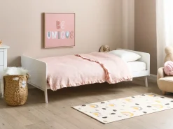 Letto Legno di pino BONNAC 90 x 200 cm Bianco