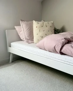 Letto Legno di pino BONNAC 90 x 200 cm Bianco