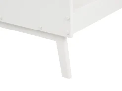 Letto Legno di pino BONNAC 90 x 200 cm Bianco