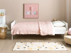 Letto Legno di pino BONNAC 90 x 200 cm Bianco
