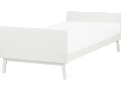 Letto Legno di pino BONNAC 90 x 200 cm Bianco