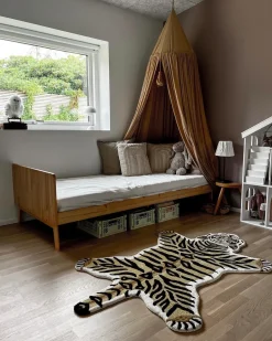 Letto Legno di pino BONNAC 90 x 200 cm Marrone chiaro