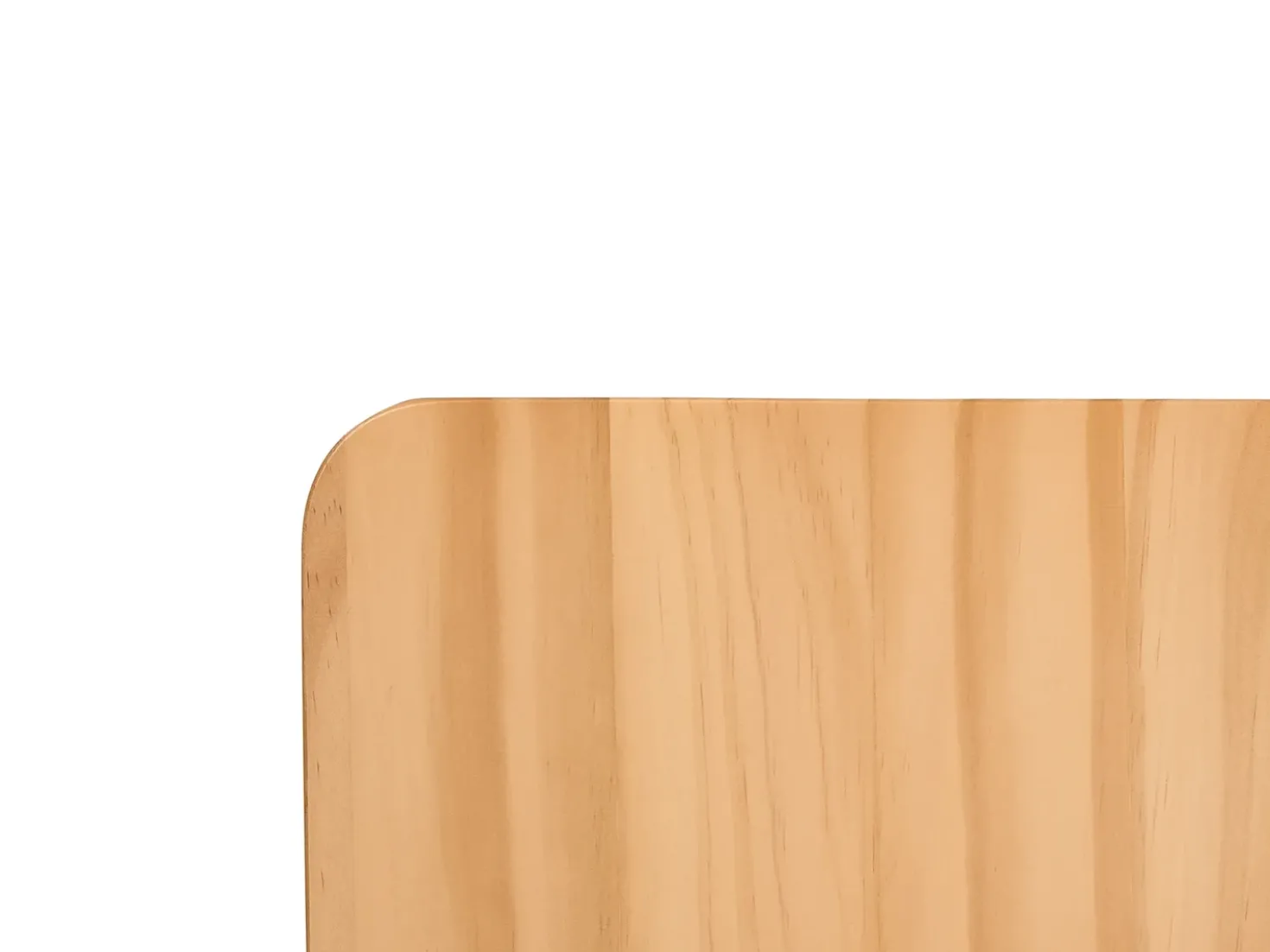 Letto Legno di pino BONNAC 90 x 200 cm Marrone chiaro