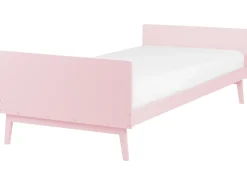 Letto Legno di pino BONNAC 90 x 200 cm Rosa pastello