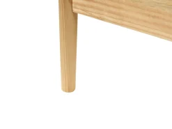 Letto Legno di pino BRUNEMONT 180 x 200 cm Marrone chiaro