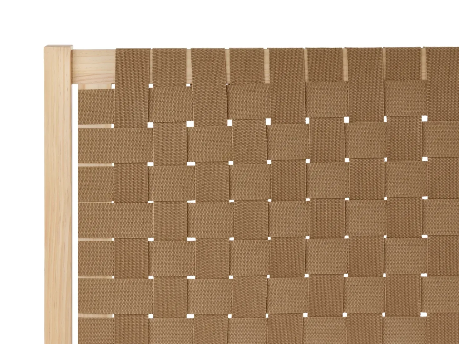 Letto Legno di pino BRUNEMONT 180 x 200 cm Marrone chiaro
