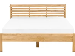 Letto Legno di pino CARNAC 160 x 200 cm Marrone chiaro