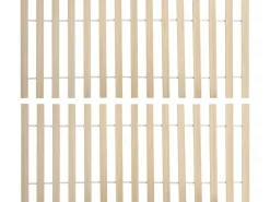 Letto Legno di pino CARNAC 160 x 200 cm Marrone chiaro