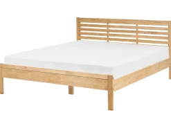 Letto Legno di pino CARNAC 160 x 200 cm Marrone chiaro