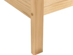 Letto Legno di pino CARNAC 160 x 200 cm Marrone chiaro