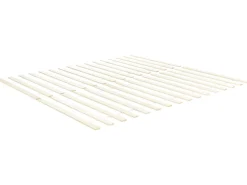 Letto Legno di pino CASTRES 180 x 200 cm Bianco