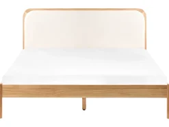 Letto Legno di pino DOSCHES 160 x 200 cm Marrone chiaro
