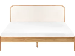 Letto Legno di pino DOSCHES 180 x 200 cm Marrone chiaro