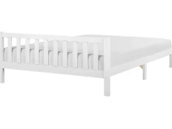 Letto Legno di pino FLORAC 180 x 200 cm Bianco