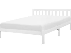 Letto Legno di pino FLORAC 180 x 200 cm Bianco