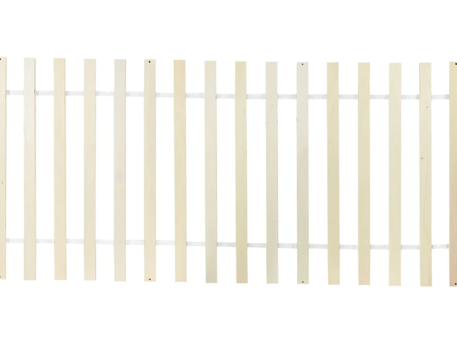 Letto Legno di pino FLORAC 90 x 200 cm Bianco