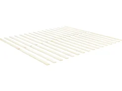 Letto Legno di pino FLORAC 140 x 200 cm Blu marino
