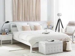Letto Legno di pino GIULIA 180 x 200 cm Bianco