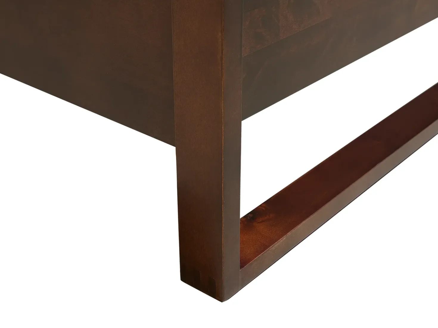 Letto Legno di pino GIULIA 160 x 200 cm Marrone scuro