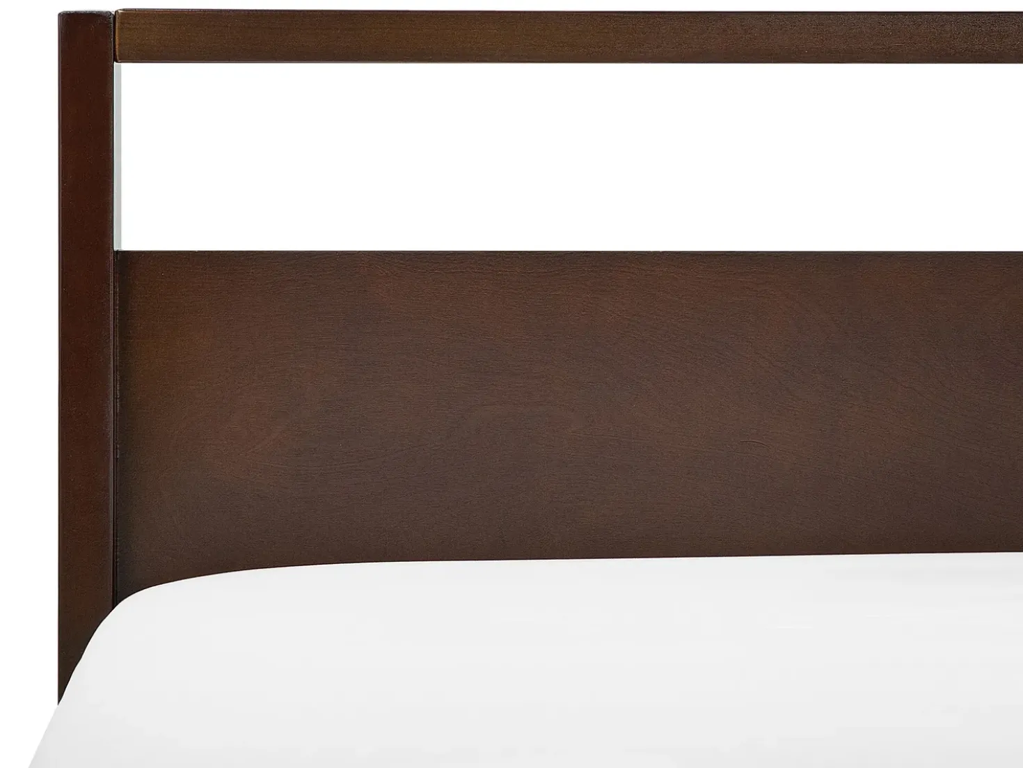 Letto Legno di pino GIULIA 160 x 200 cm Marrone scuro