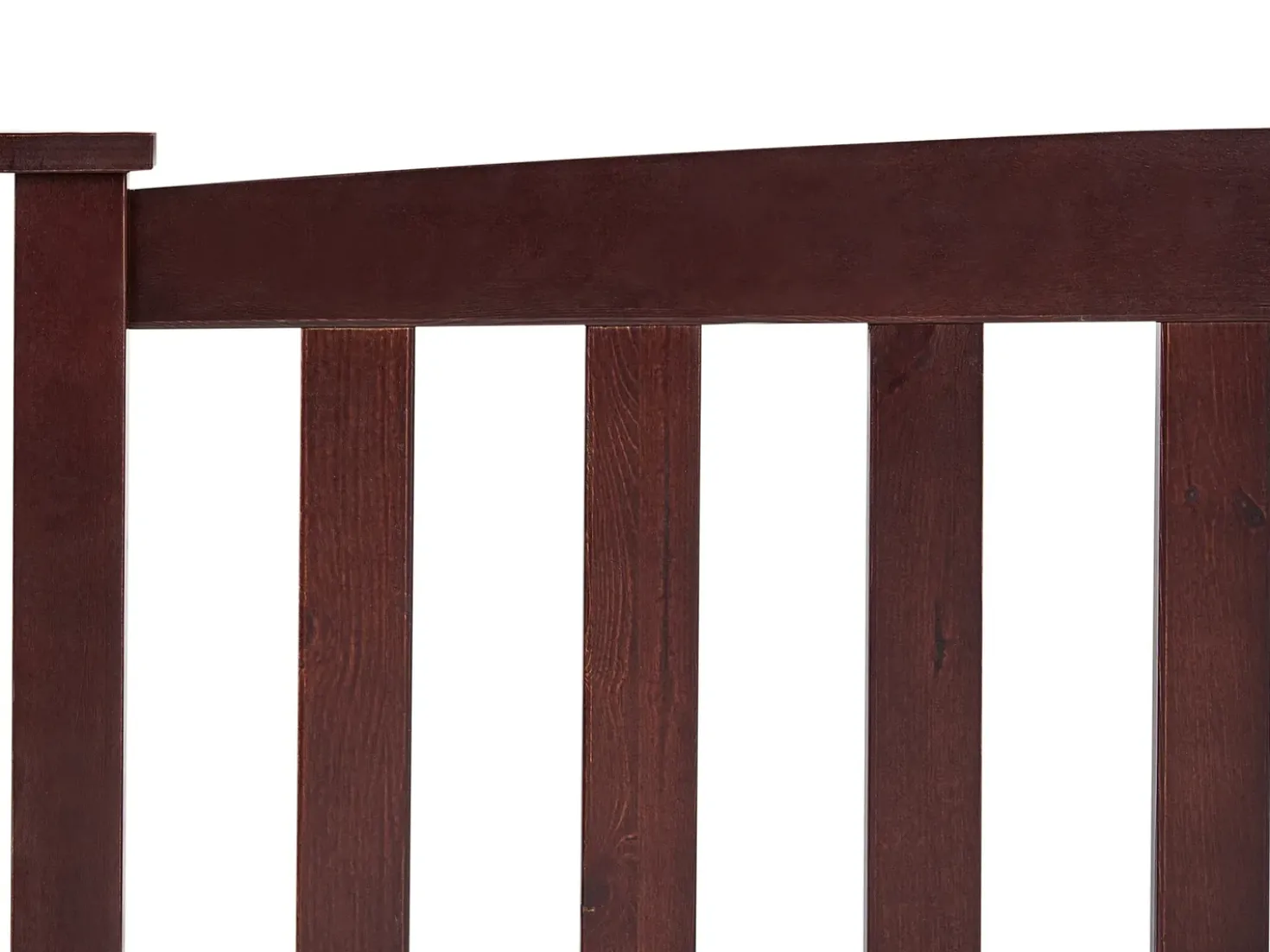 Letto Legno di pino GIVERNY 160 x 200 cm Marrone scuro
