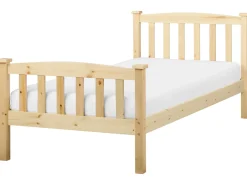 Letto Legno di pino GIVERNY 90 x 200 cm Marrone chiaro